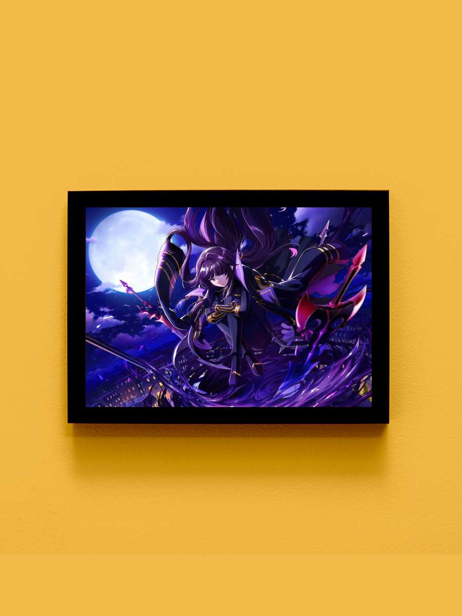 The Eminence in Shadow Anime Tablo Siyah Çerçeveli Yüksek Kalite Anime Duvar Poster Tablo - En İyi Fiyatlarla