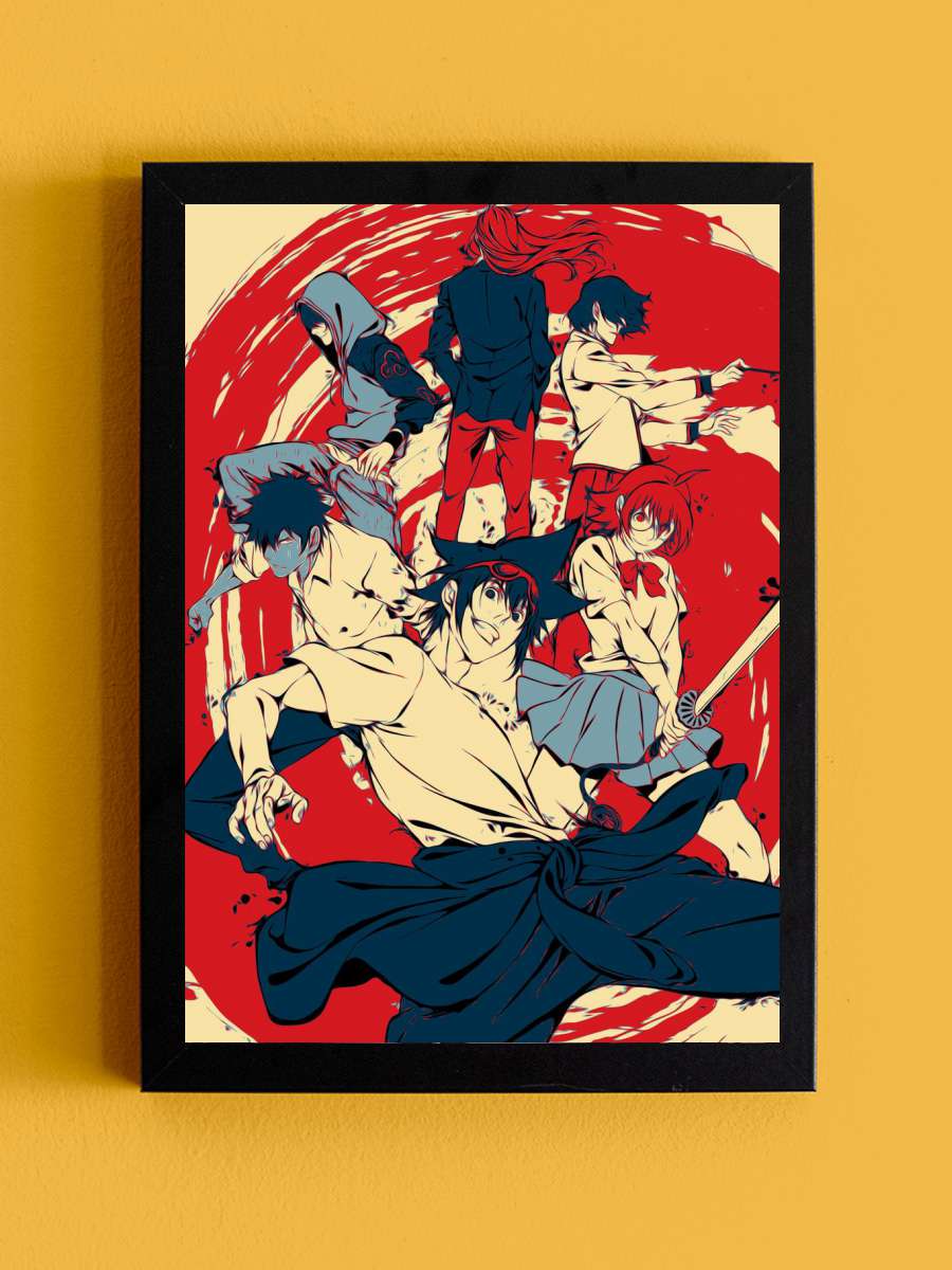 The god of Highschool Anime Tablo Siyah Çerçeveli Yüksek Kalite Anime Duvar Poster Tablo - En İyi Fiyatlarla