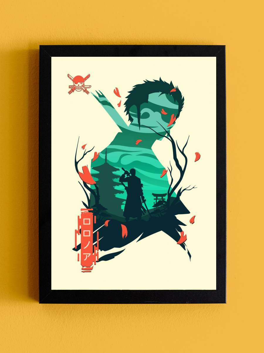 The Pirate v3  Anime Tablo Siyah Çerçeveli Yüksek Kalite Anime Duvar Poster Tablo - En İyi Fiyatlarla