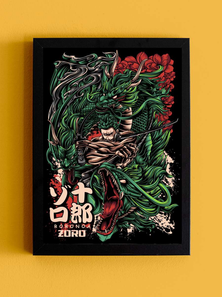 The Power of Zorro  Anime Tablo Siyah Çerçeveli Yüksek Kalite Anime Duvar Poster Tablo - En İyi Fiyatlarla