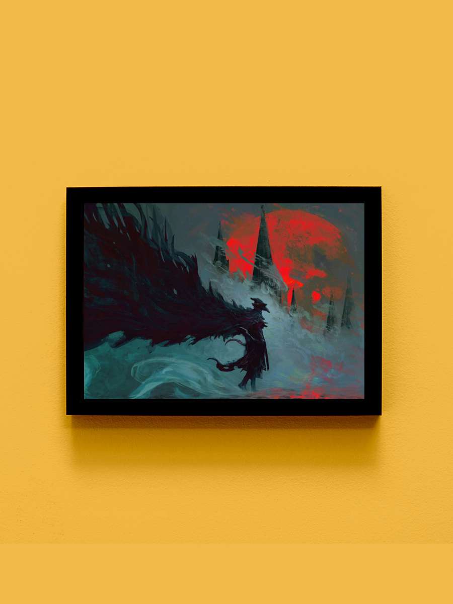 The Ravens Nightmare Anime Tablo Siyah Çerçeveli Yüksek Kalite Anime Duvar Poster Tablo - En İyi Fiyatlarla