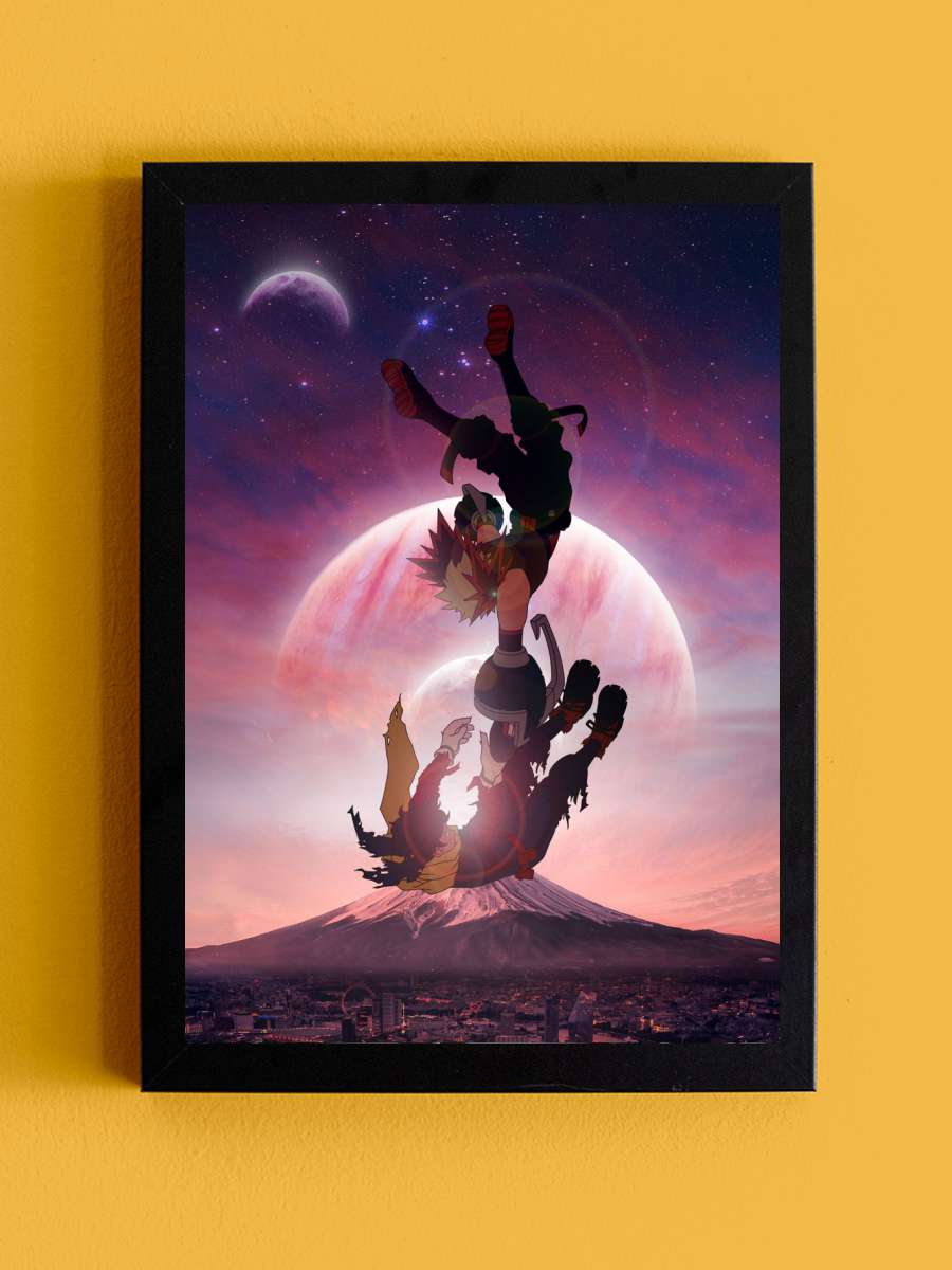 The Rivals Anime Tablo Siyah Çerçeveli Yüksek Kalite Anime Duvar Poster Tablo - En İyi Fiyatlarla