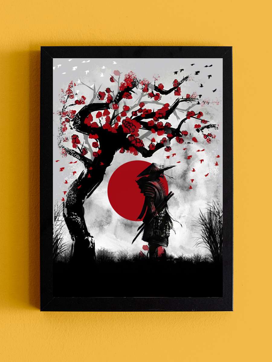 the samurai master Anime Tablo Siyah Çerçeveli Yüksek Kalite Anime Duvar Poster Tablo - En İyi Fiyatlarla