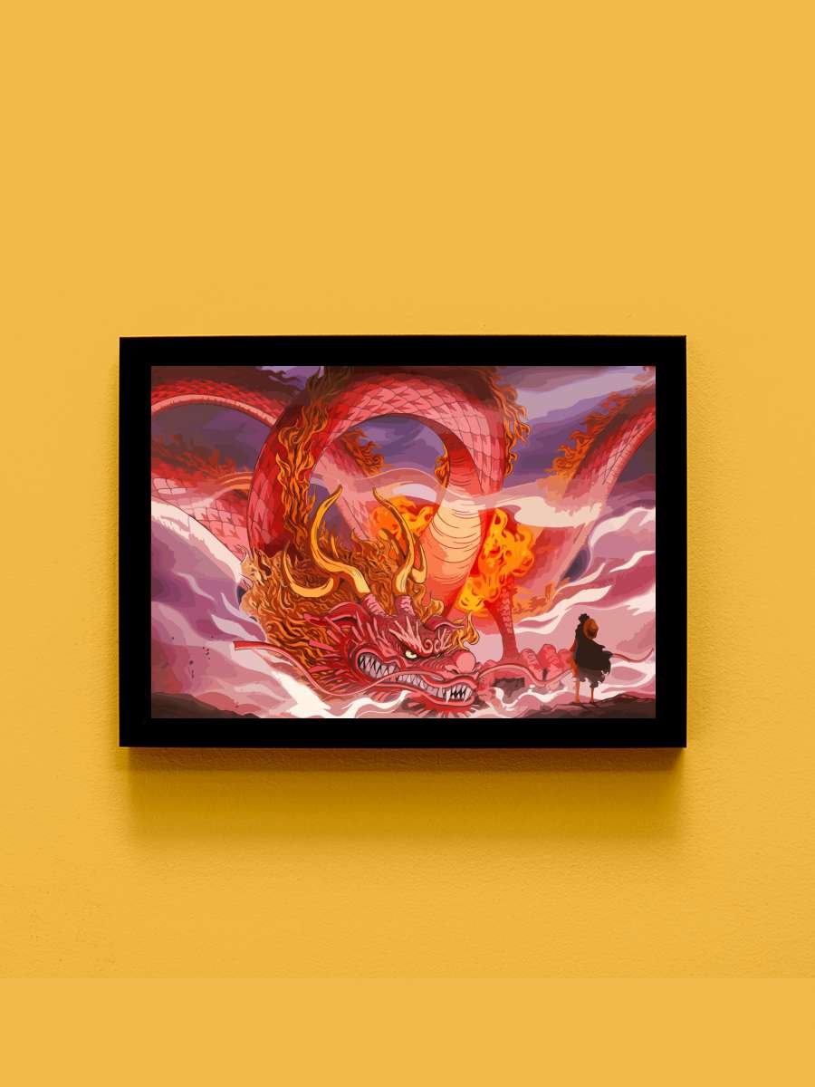 the strongest devil fruit  Anime Tablo Siyah Çerçeveli Yüksek Kalite Anime Duvar Poster Tablo - En İyi Fiyatlarla
