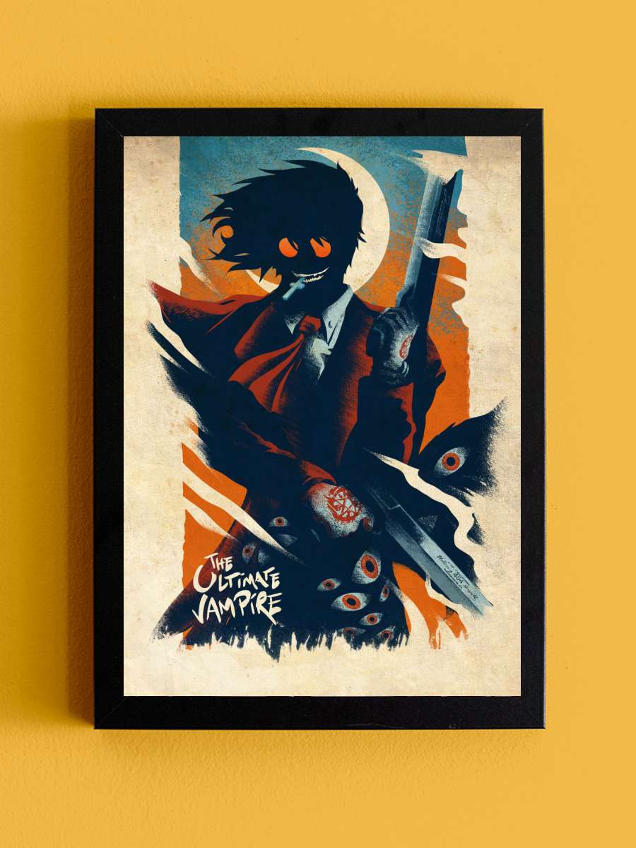 The Vampire Anime Tablo Siyah Çerçeveli Yüksek Kalite Anime Duvar Poster Tablo - En İyi Fiyatlarla