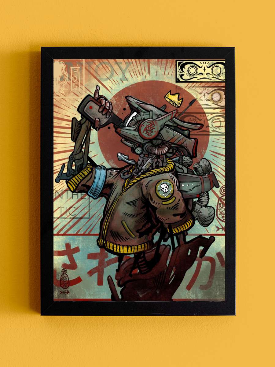 Thirst Bot Anime Tablo Siyah Çerçeveli Yüksek Kalite Anime Duvar Poster Tablo - En İyi Fiyatlarla