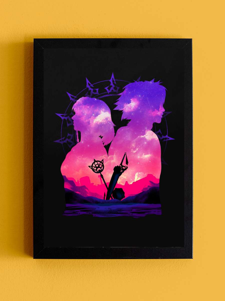 This is my story v2 Anime Tablo Siyah Çerçeveli Yüksek Kalite Anime Duvar Poster Tablo - En İyi Fiyatlarla