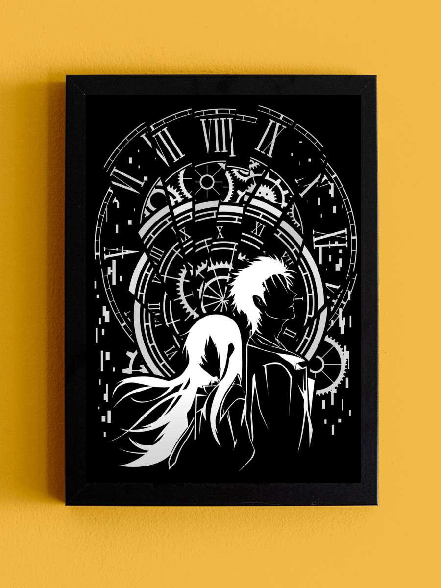 Time Broken Anime Tablo Siyah Çerçeveli Yüksek Kalite Anime Duvar Poster Tablo - En İyi Fiyatlarla