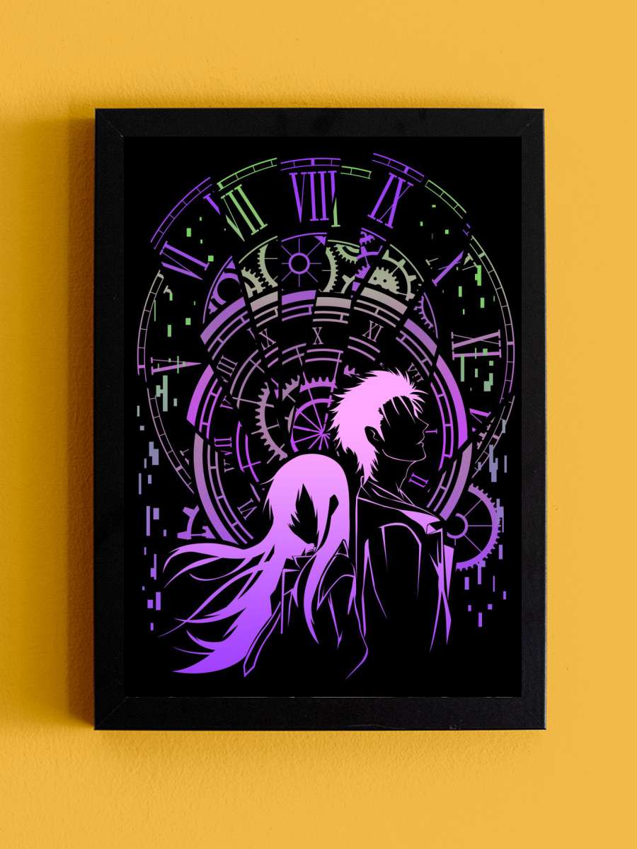 Time Broken Anime Tablo Siyah Çerçeveli Yüksek Kalite Anime Duvar Poster Tablo - En İyi Fiyatlarla