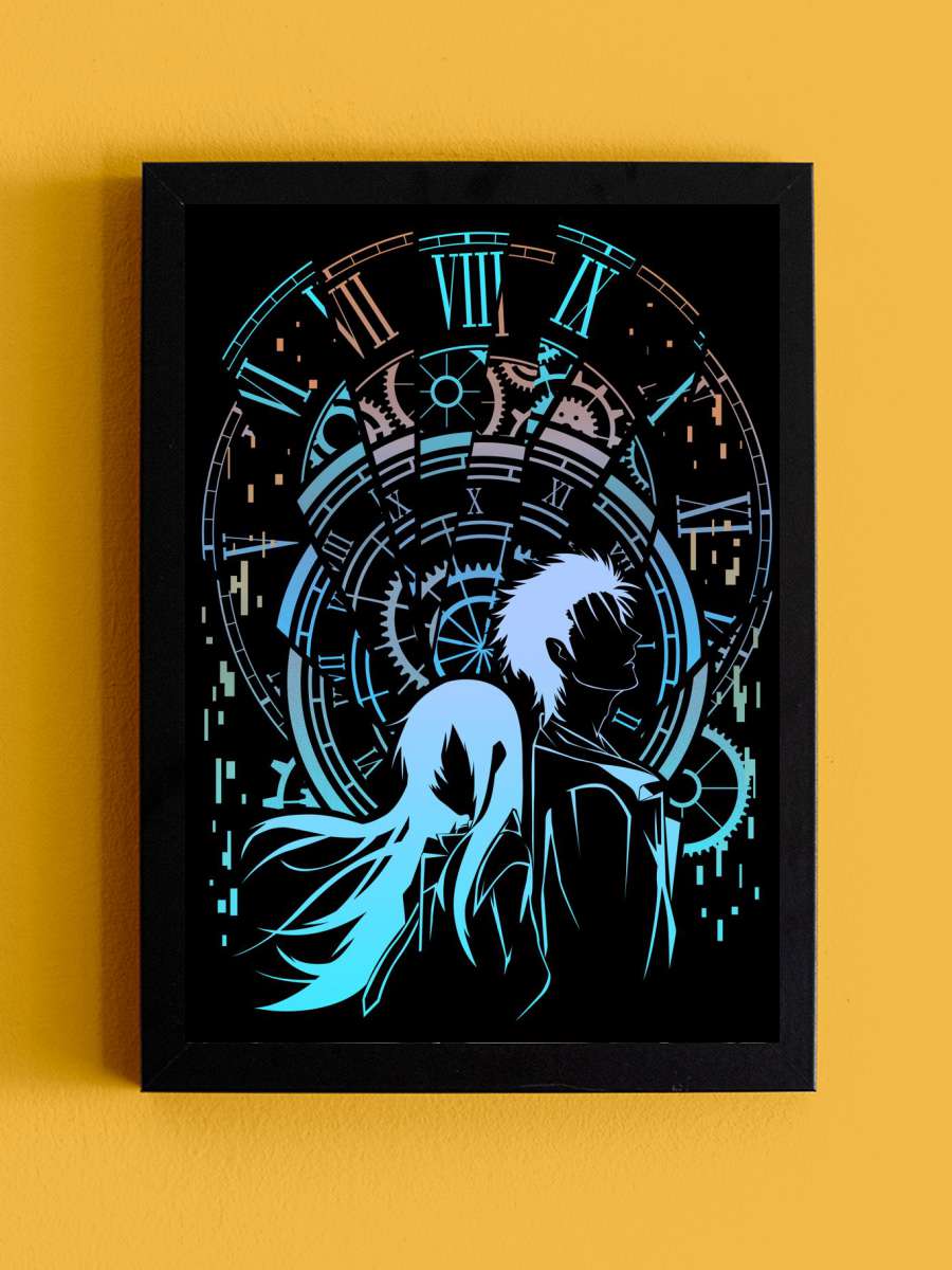 Time Broken Anime Tablo Siyah Çerçeveli Yüksek Kalite Anime Duvar Poster Tablo - En İyi Fiyatlarla