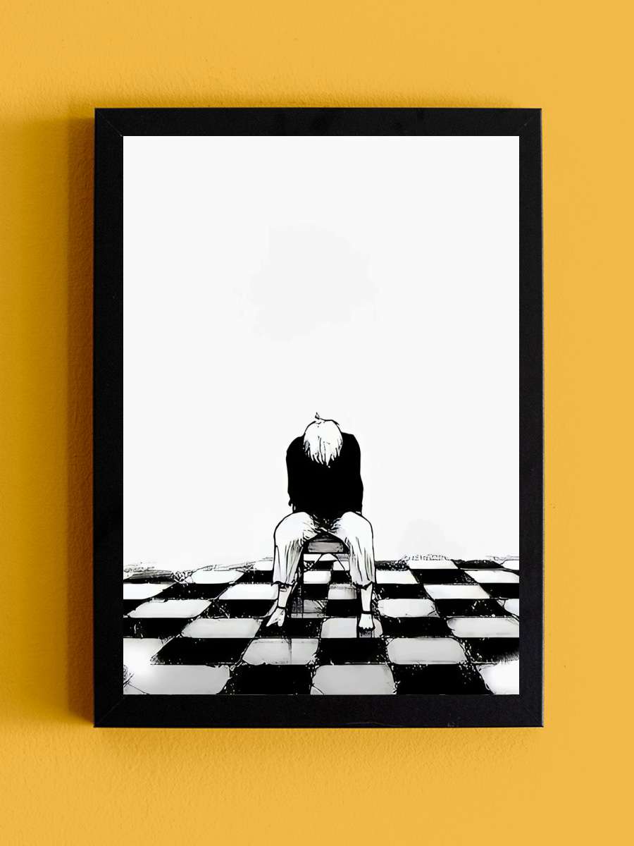 Tokyo ghoul Anime Tablo Siyah Çerçeveli Yüksek Kalite Anime Duvar Poster Tablo - En İyi Fiyatlarla