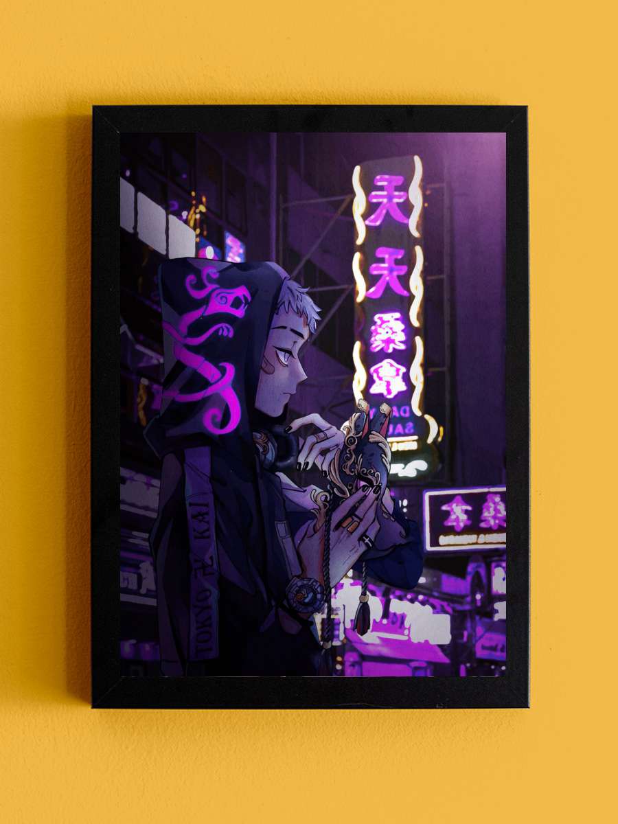 Tokyo Revenger Anime Tablo Siyah Çerçeveli Yüksek Kalite Anime Duvar Poster Tablo - En İyi Fiyatlarla
