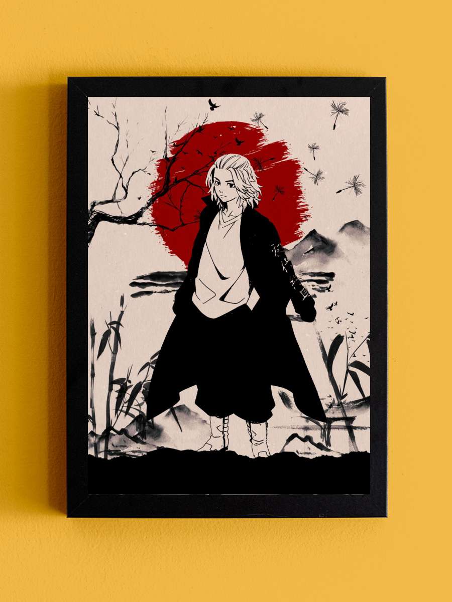 Tokyo Revengers Japanese Anime Tablo Siyah Çerçeveli Yüksek Kalite Anime Duvar Poster Tablo - En İyi Fiyatlarla
