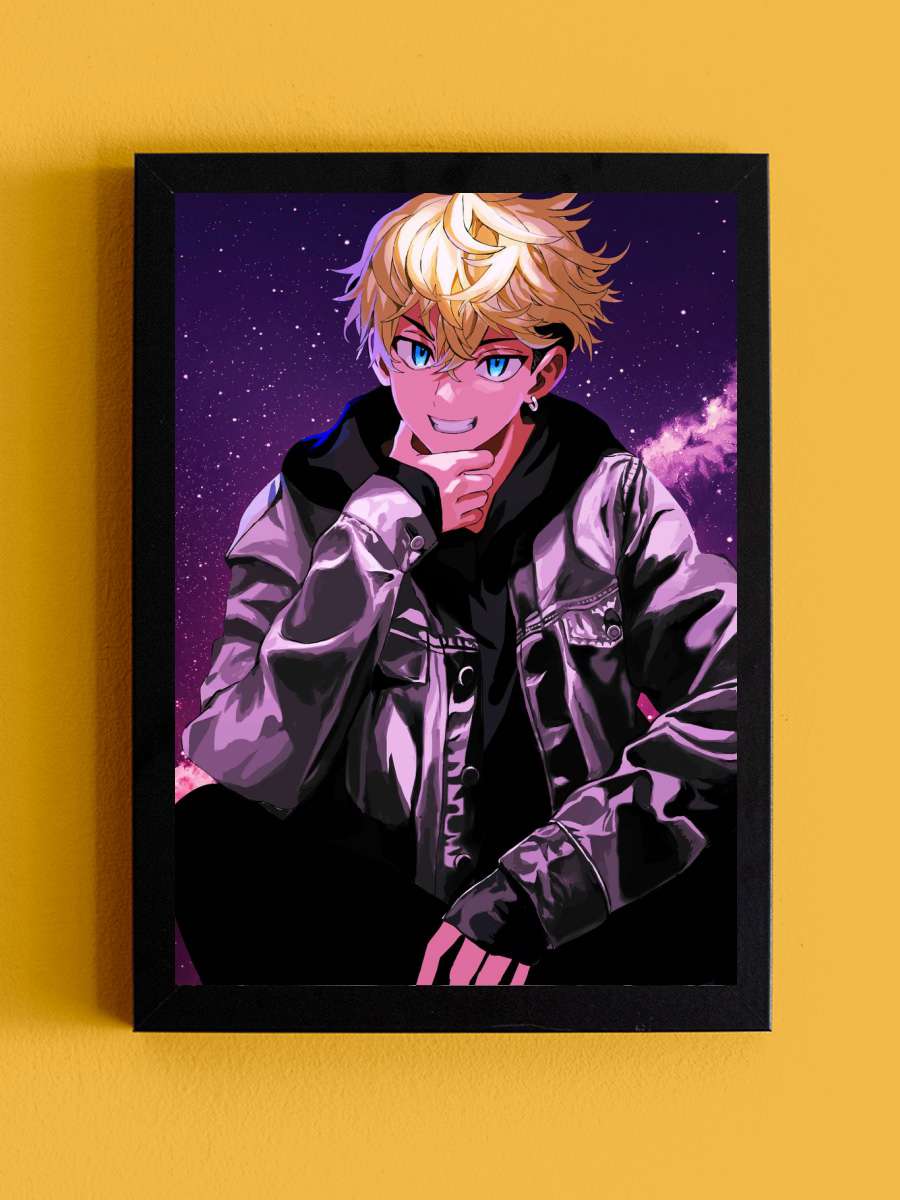 Tokyo Revengers Anime Tablo Siyah Çerçeveli Yüksek Kalite Anime Duvar Poster Tablo - En İyi Fiyatlarla
