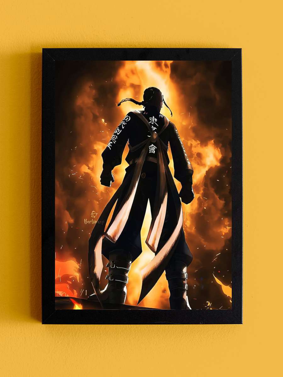 Tokyo Revengers Anime Tablo Siyah Çerçeveli Yüksek Kalite Anime Duvar Poster Tablo - En İyi Fiyatlarla