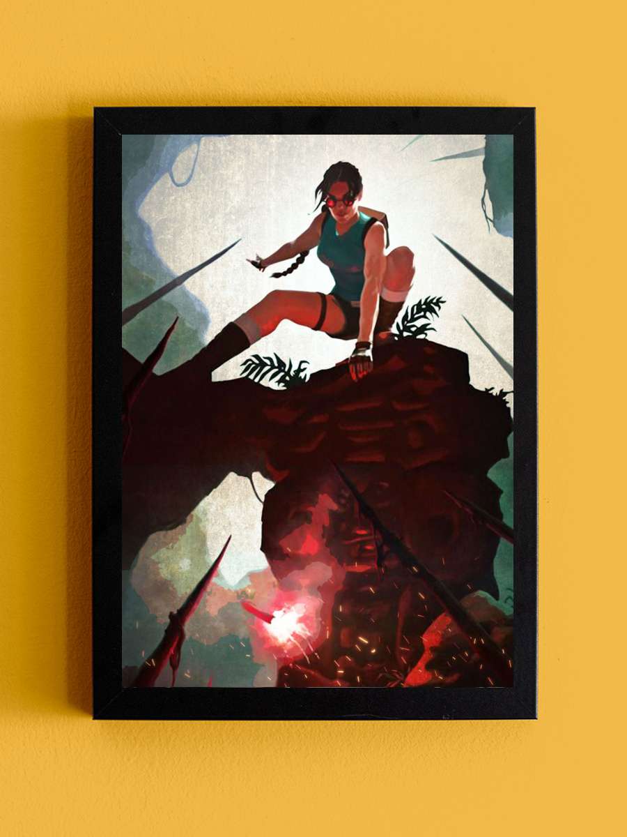 TR 04 Anime Tablo Siyah Çerçeveli Yüksek Kalite Anime Duvar Poster Tablo - En İyi Fiyatlarla