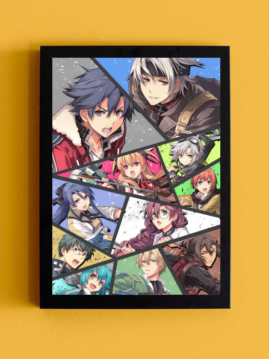 Trails of Cold Steel VII Anime Tablo Siyah Çerçeveli Yüksek Kalite Anime Duvar Poster Tablo - En İyi Fiyatlarla