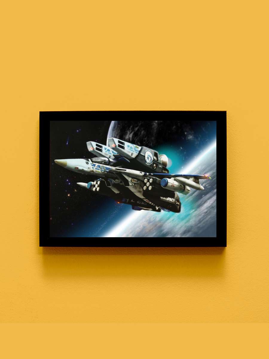 UN Spacy Anime Tablo Siyah Çerçeveli Yüksek Kalite Anime Duvar Poster Tablo - En İyi Fiyatlarla