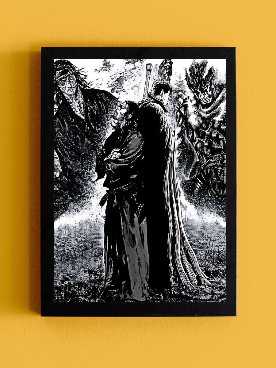 Vagabond anime Anime Tablo Siyah Çerçeveli Yüksek Kalite Anime Duvar Poster Tablo - En İyi Fiyatlarla