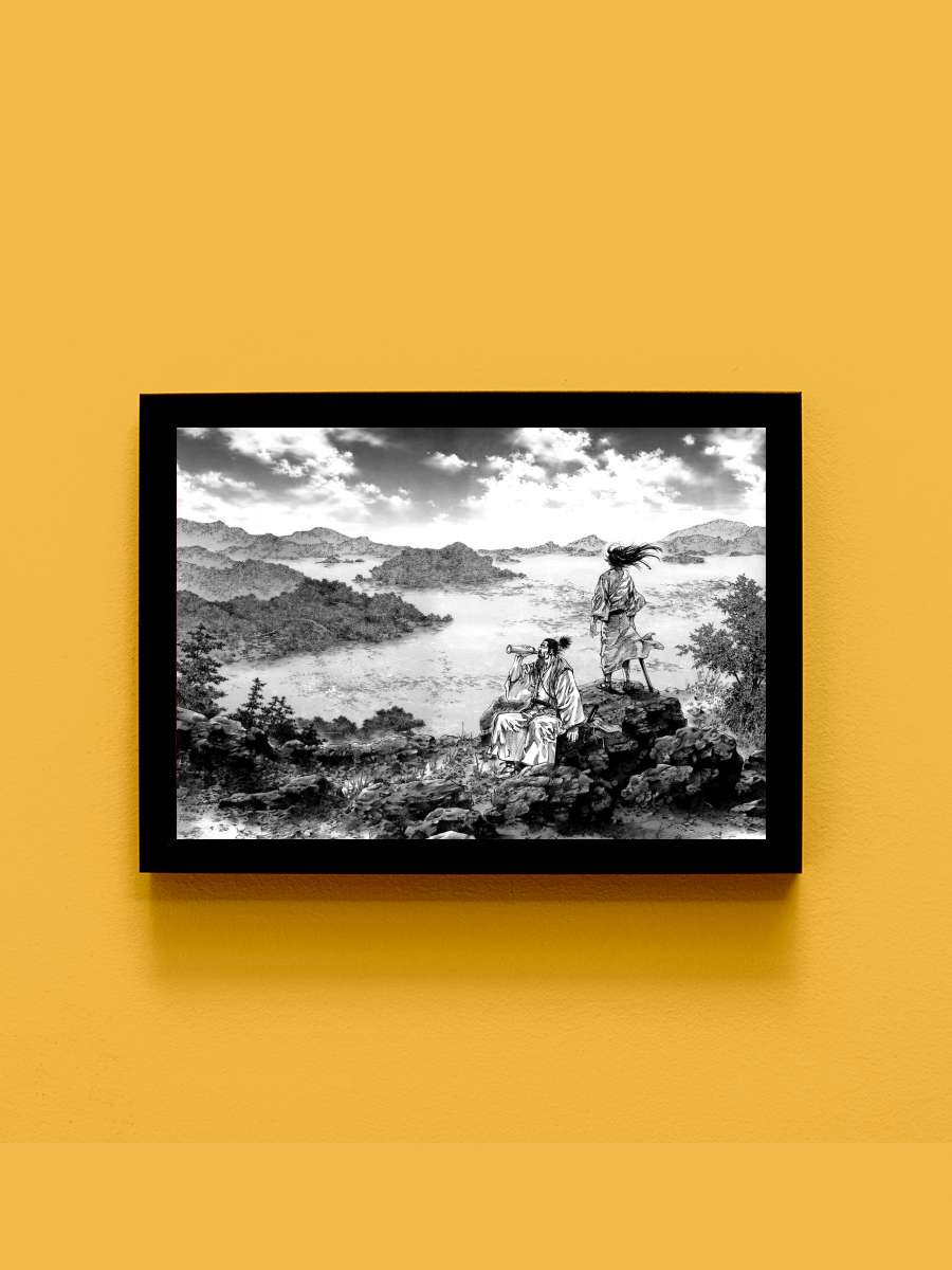 Vagabond Anime Tablo Siyah Çerçeveli Yüksek Kalite Anime Duvar Poster Tablo - En İyi Fiyatlarla