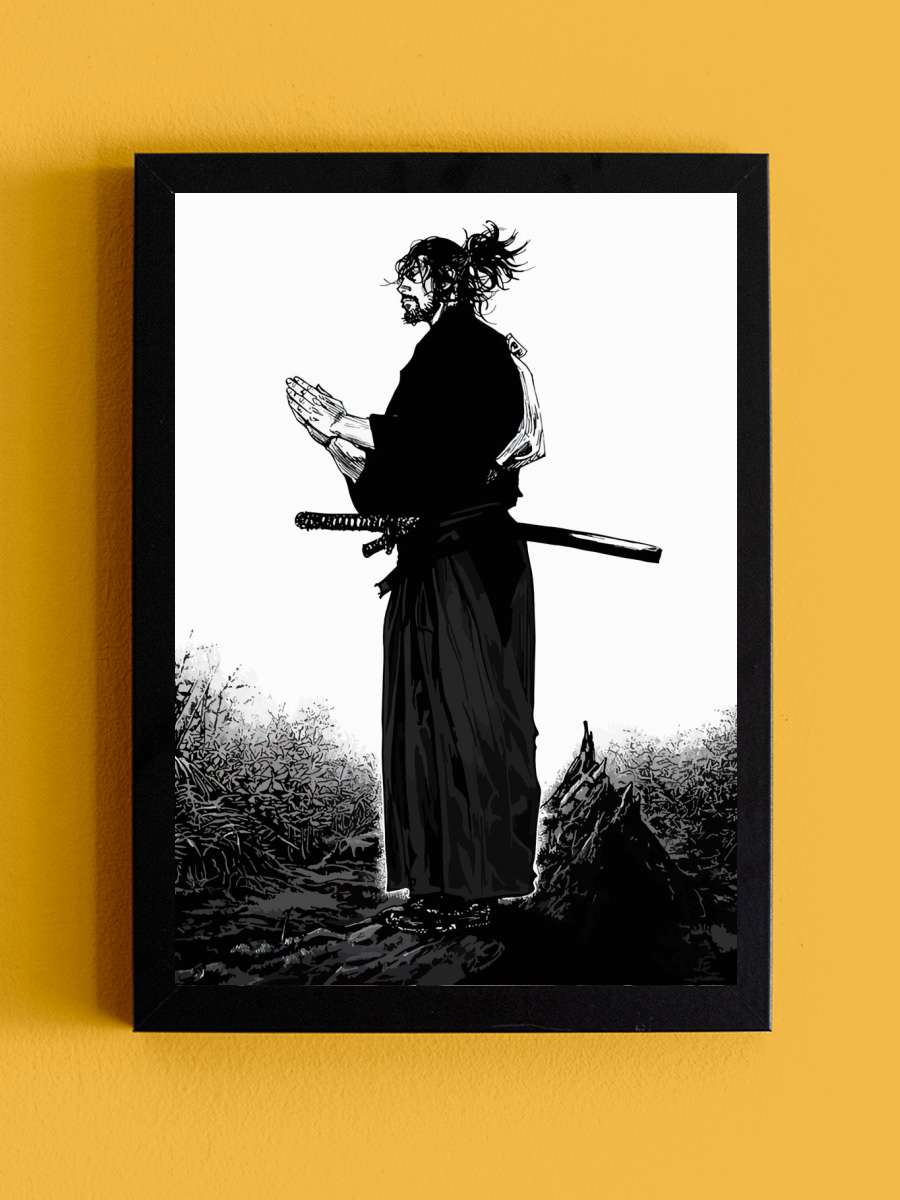 Vagabond Anime Tablo Siyah Çerçeveli Yüksek Kalite Anime Duvar Poster Tablo - En İyi Fiyatlarla