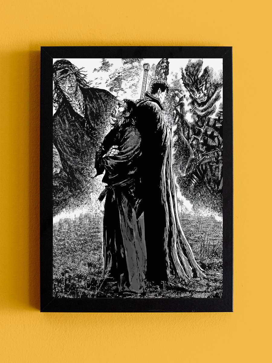 Vagabond Anime Tablo Siyah Çerçeveli Yüksek Kalite Anime Duvar Poster Tablo - En İyi Fiyatlarla