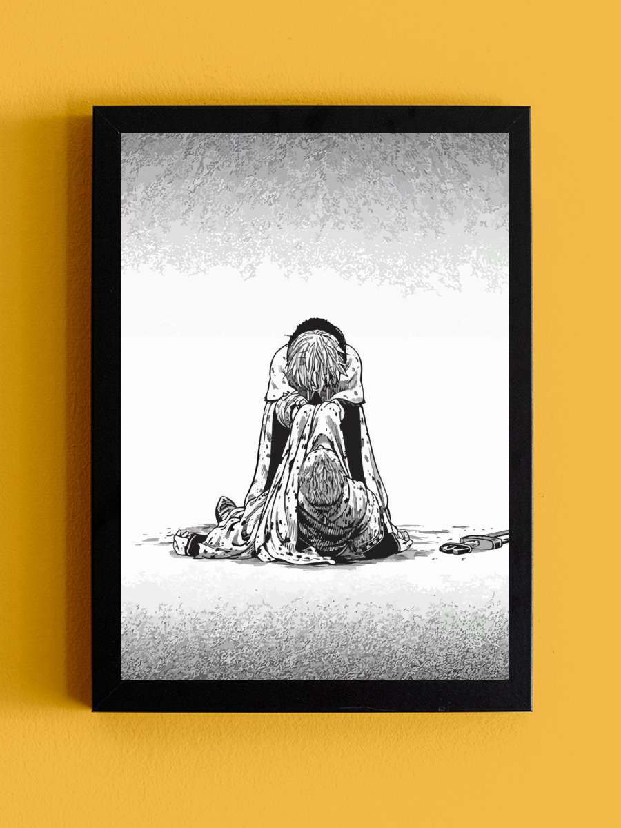 Vindland Saga Anime Tablo Siyah Çerçeveli Yüksek Kalite Anime Duvar Poster Tablo - En İyi Fiyatlarla