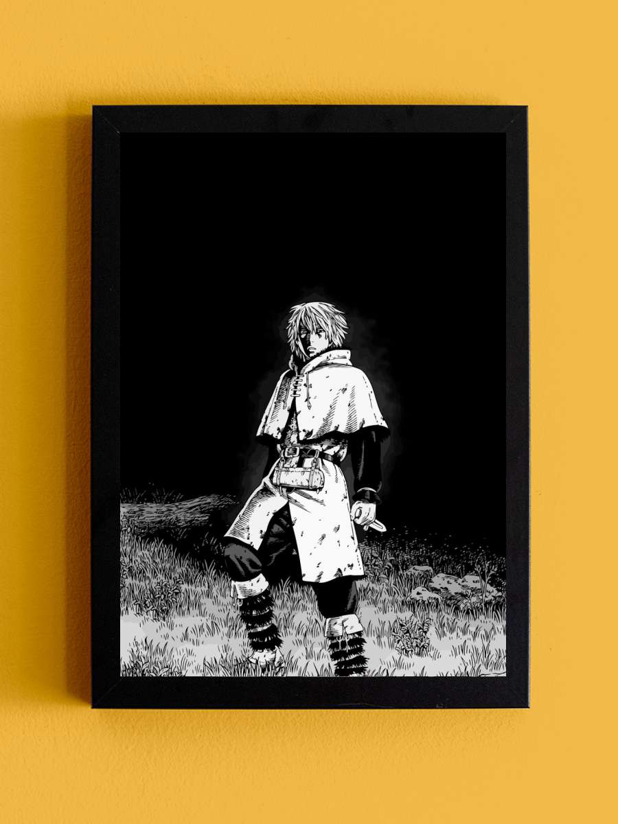 Vinland Saga Anime Tablo Siyah Çerçeveli Yüksek Kalite Anime Duvar Poster Tablo - En İyi Fiyatlarla