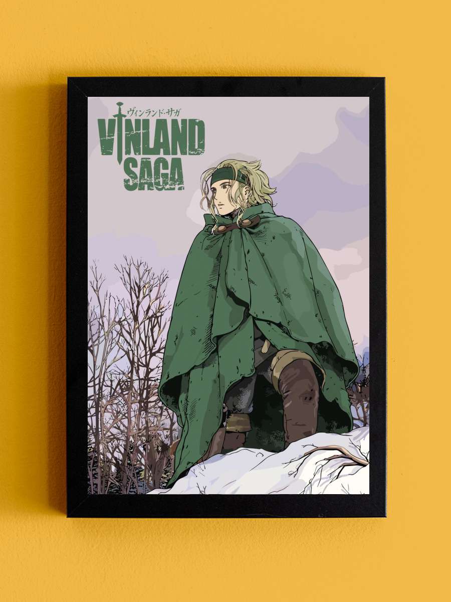 Vinland Saga Anime Tablo Siyah Çerçeveli Yüksek Kalite Anime Duvar Poster Tablo - En İyi Fiyatlarla