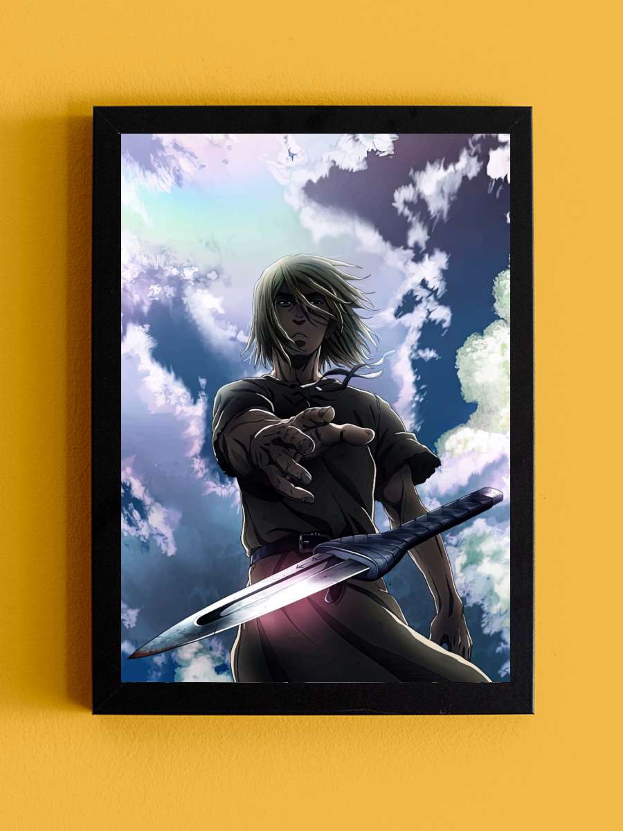 vinland saga Anime Tablo Siyah Çerçeveli Yüksek Kalite Anime Duvar Poster Tablo - En İyi Fiyatlarla