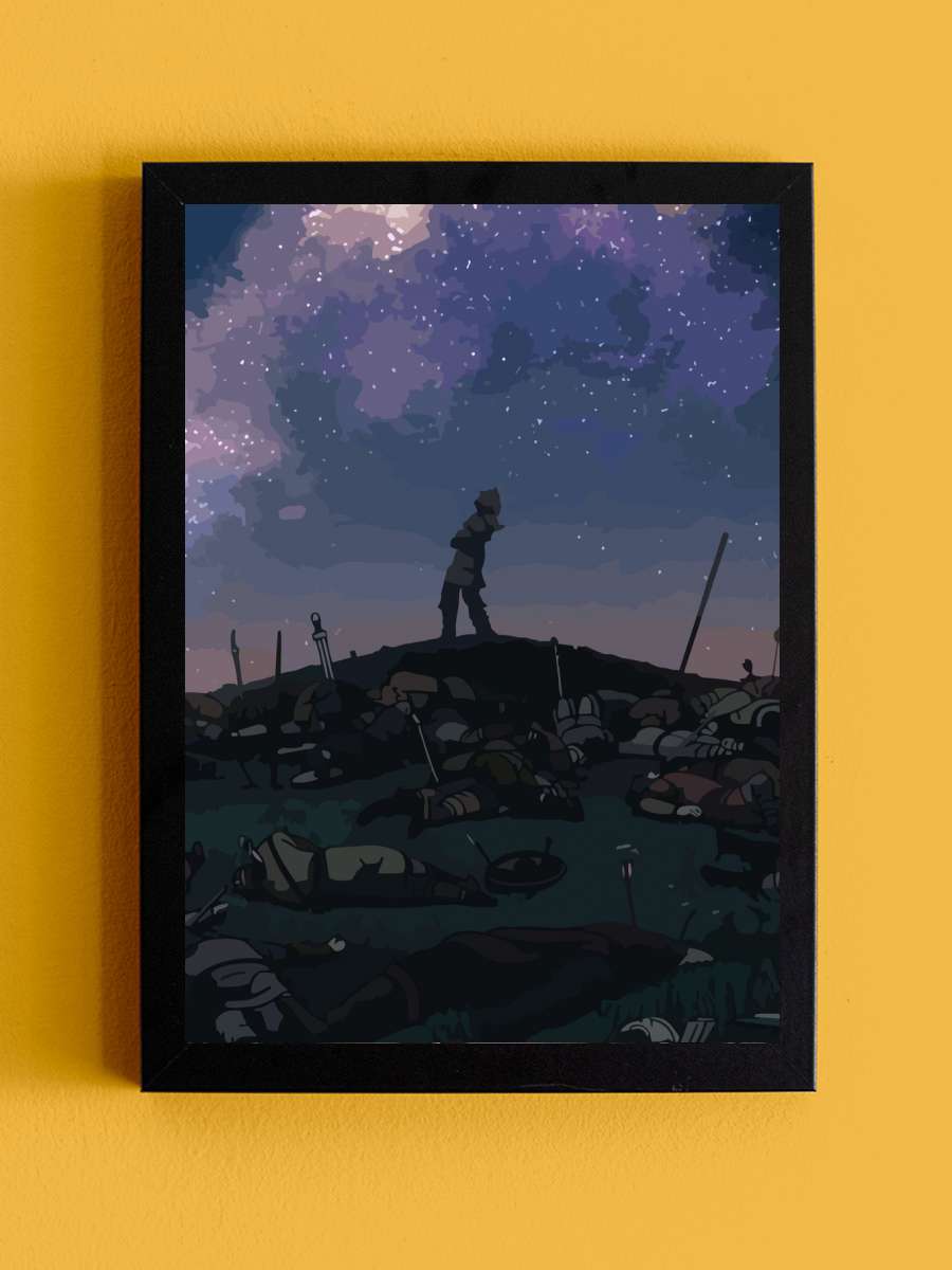 Vinland Saga Anime Tablo Siyah Çerçeveli Yüksek Kalite Anime Duvar Poster Tablo - En İyi Fiyatlarla