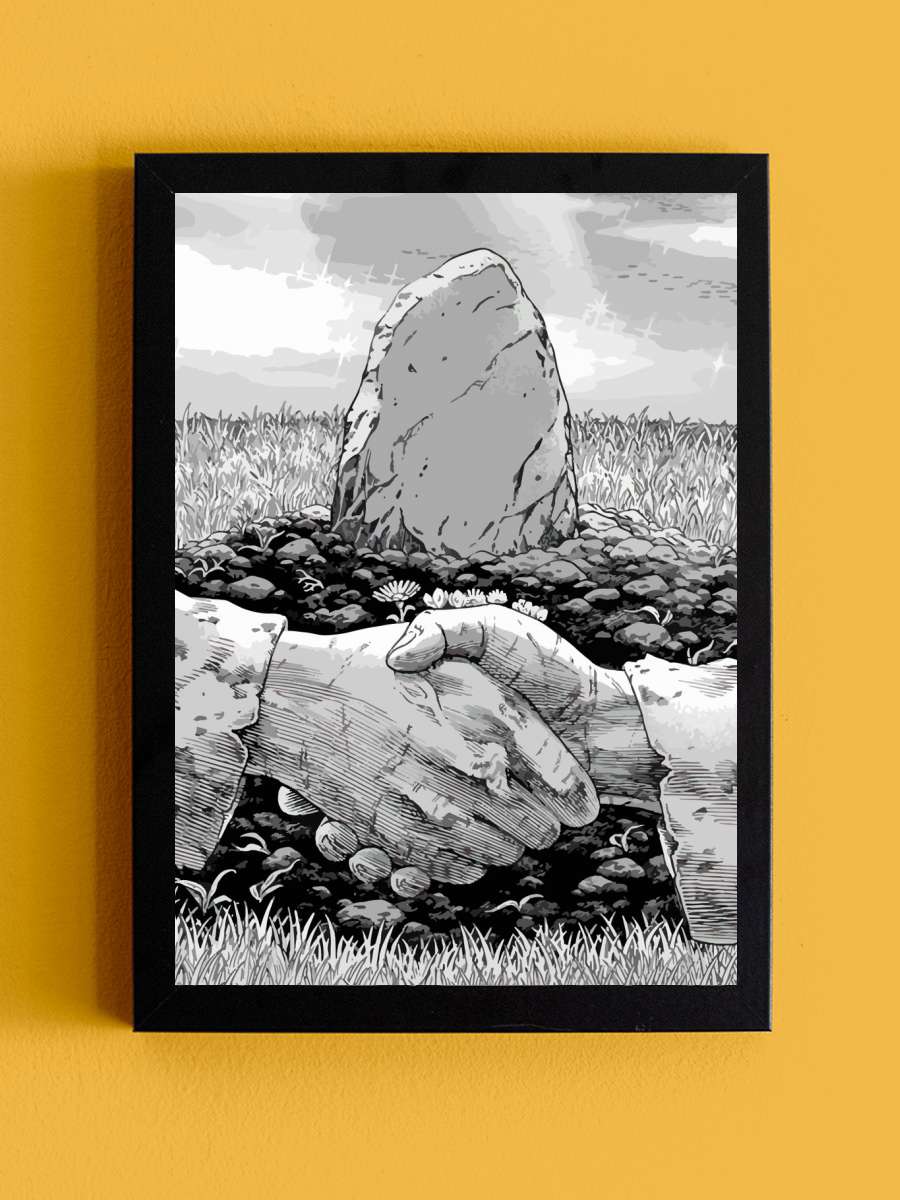 Vinland Saga Anime Tablo Siyah Çerçeveli Yüksek Kalite Anime Duvar Poster Tablo - En İyi Fiyatlarla