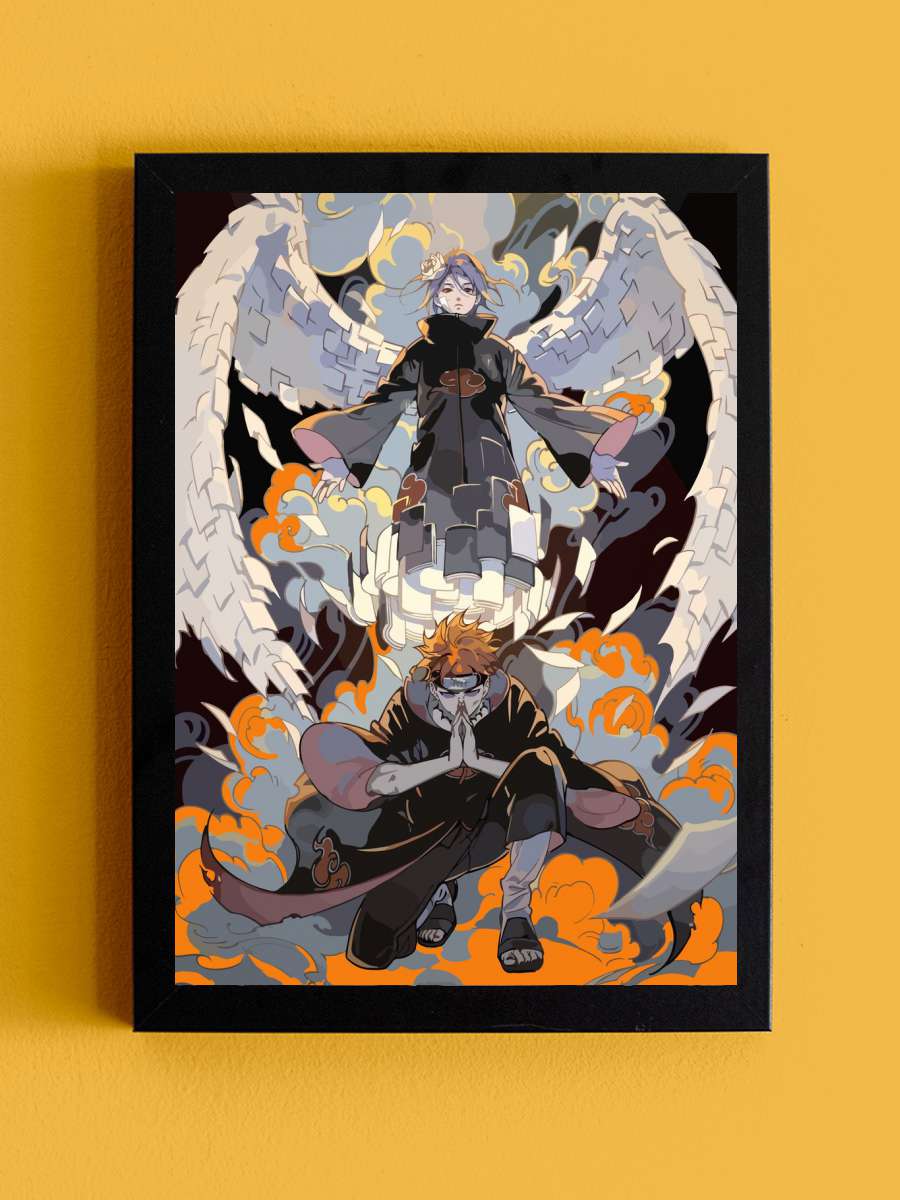 yahiko pain power Anime Tablo Siyah Çerçeveli Yüksek Kalite Anime Duvar Poster Tablo - En İyi Fiyatlarla