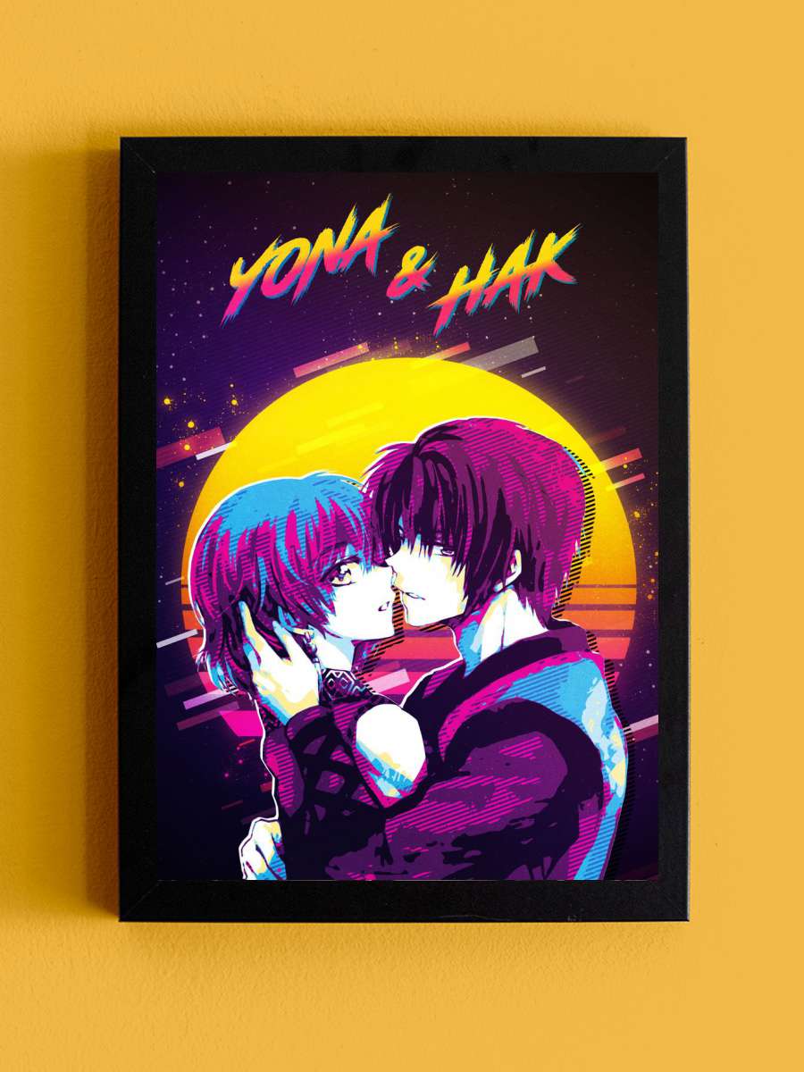 Yona and Hak Anime Tablo Siyah Çerçeveli Yüksek Kalite Anime Duvar Poster Tablo - En İyi Fiyatlarla