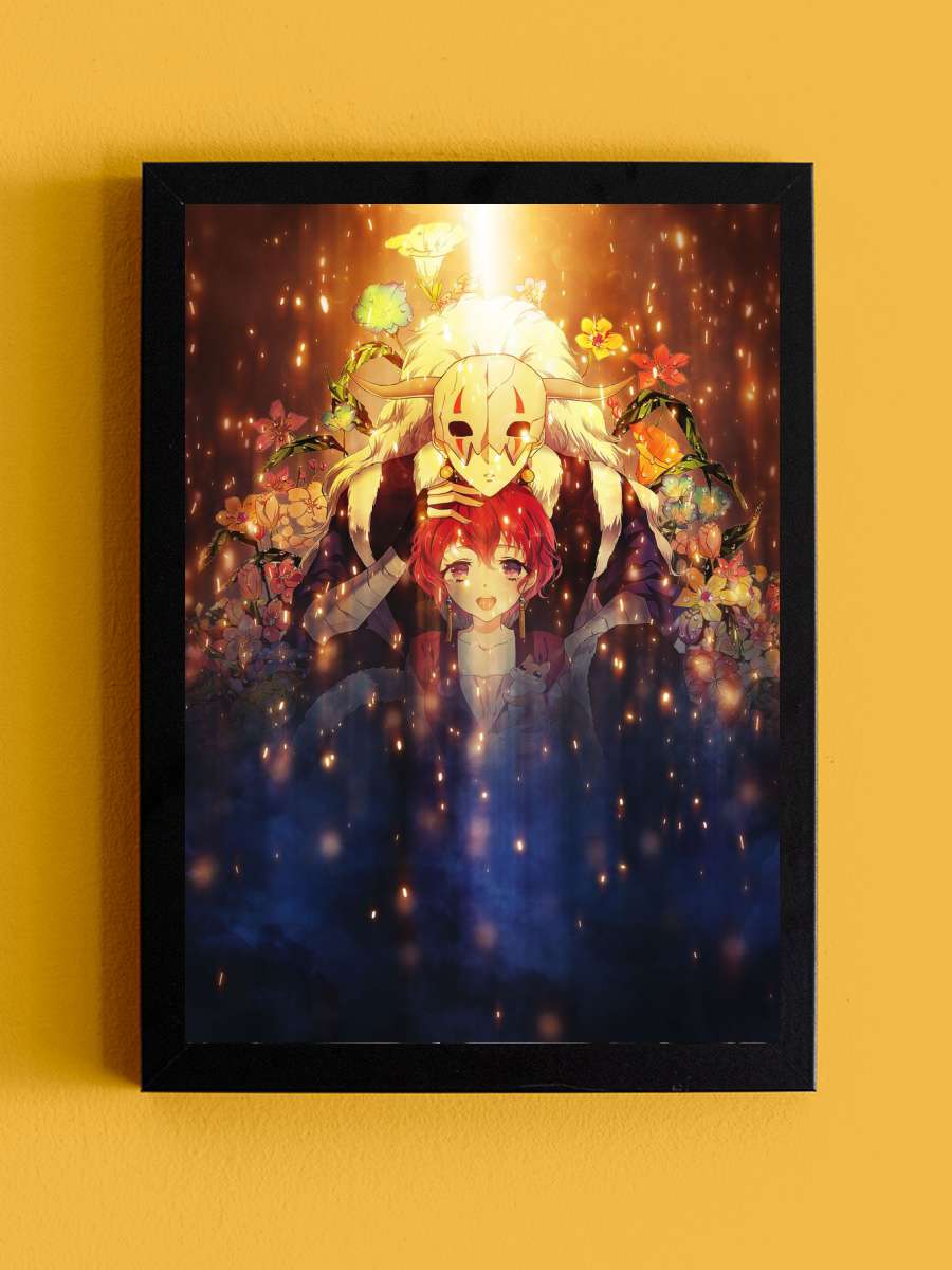 Yona and Shin Ah Anime Tablo Siyah Çerçeveli Yüksek Kalite Anime Duvar Poster Tablo - En İyi Fiyatlarla