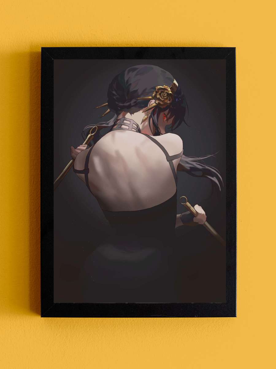 Yor Forger Anime Tablo Siyah Çerçeveli Yüksek Kalite Anime Duvar Poster Tablo - En İyi Fiyatlarla