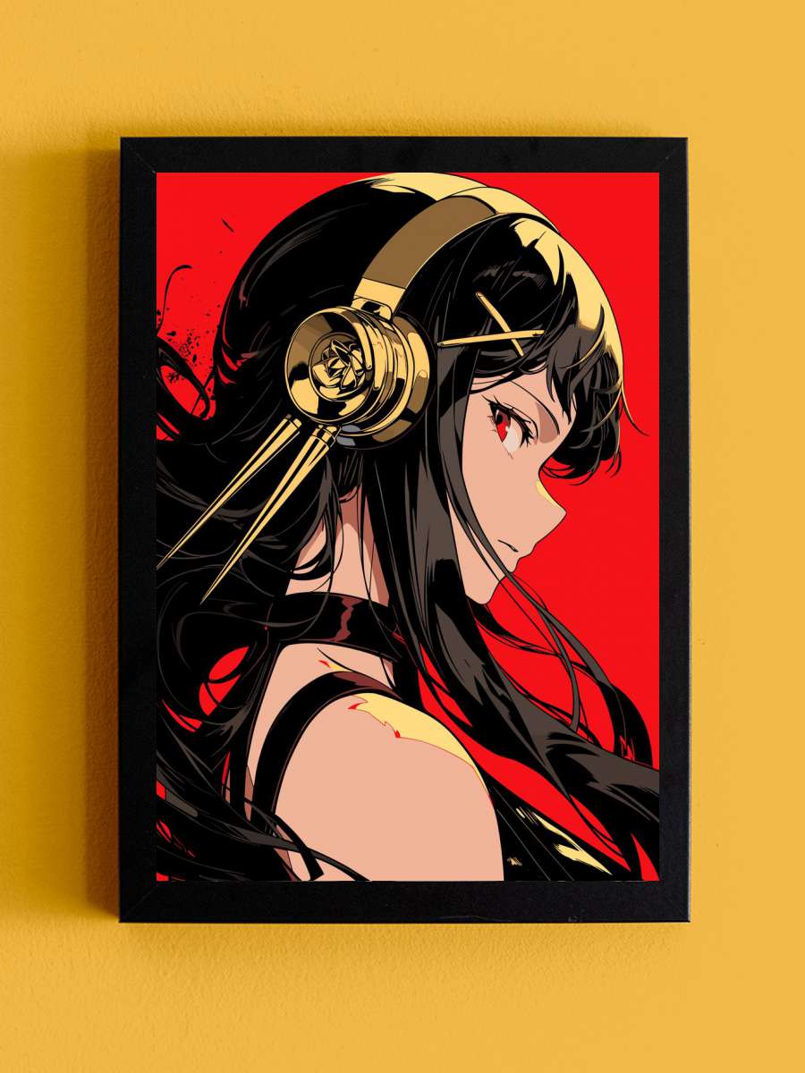 Yor Forger Spy x Family Anime Tablo Siyah Çerçeveli Yüksek Kalite Anime Duvar Poster Tablo - En İyi Fiyatlarla