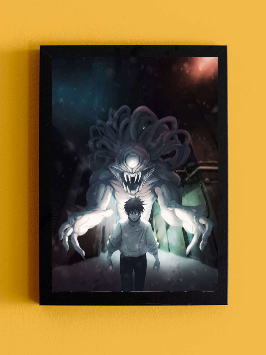 Yuta Okkotsu Anime Tablo Siyah Çerçeveli Yüksek Kalite Anime Duvar Poster Tablo - En İyi Fiyatlarla