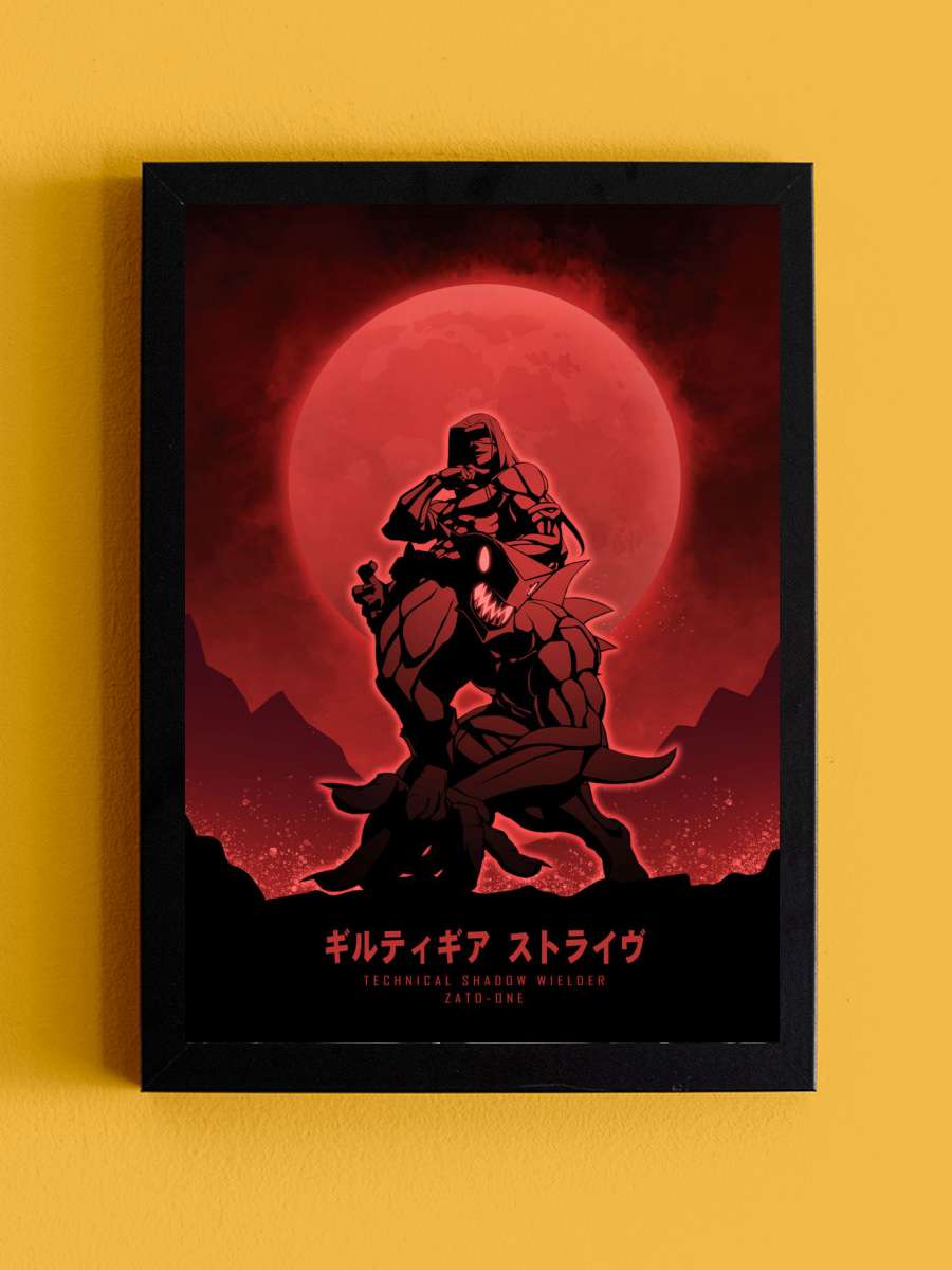 Zato One Anime Tablo Siyah Çerçeveli Yüksek Kalite Anime Duvar Poster Tablo - En İyi Fiyatlarla