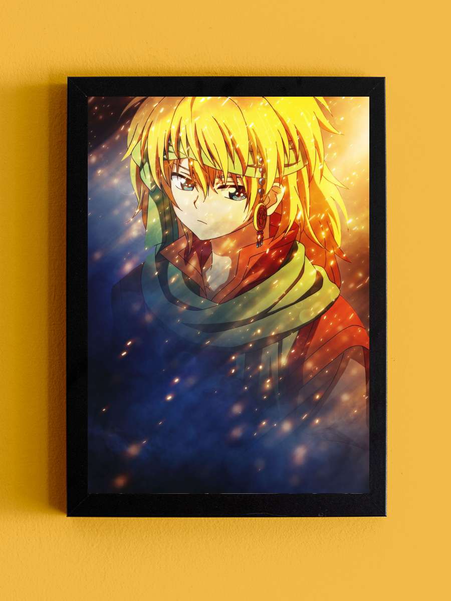 Zeno Anime Tablo Siyah Çerçeveli Yüksek Kalite Anime Duvar Poster Tablo - En İyi Fiyatlarla